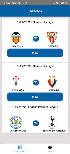 FootBall TV Live Stream screenshot 1