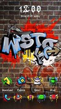 Graffiti GO Launcher Theme screenshot 2