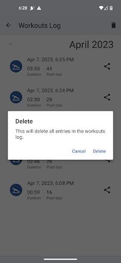 Push Ups Counter and Timer screenshot 4