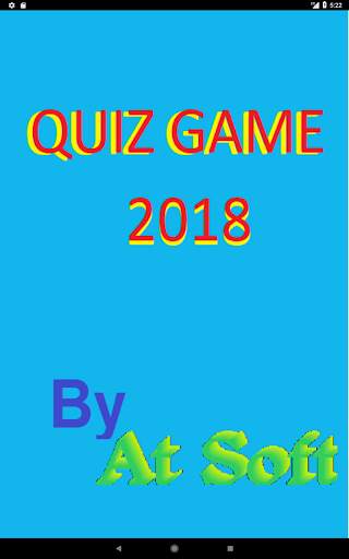 QUIZ GAME 2018 screenshot 6