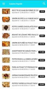 Cuisine Rapide screenshot 1