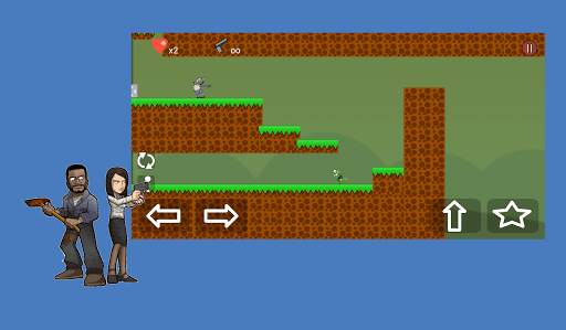 Zombie War: Man vs Zombie screenshot 1