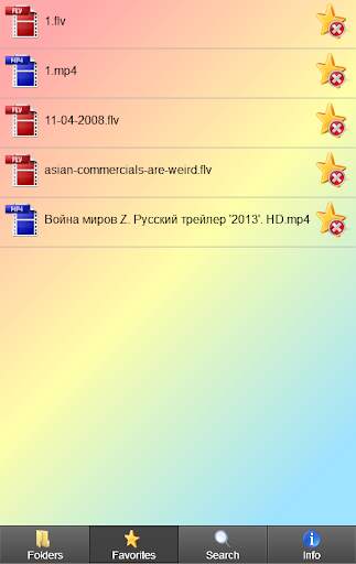 MP4 HD FLV Video Player screenshot 3