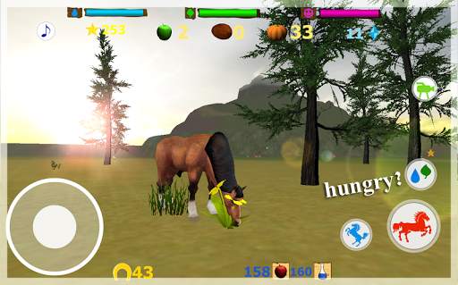 Horse Simulator 3d Animal Game: horse adventure screenshot 13