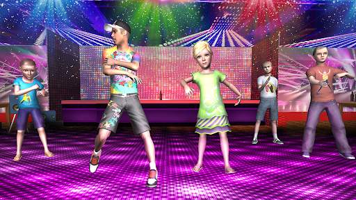 Kids Dance Game Battle Floss screenshot 1