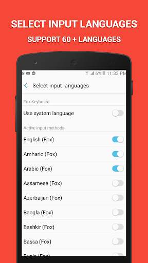 Fox Keyboard – Fast & Secure screenshot 7