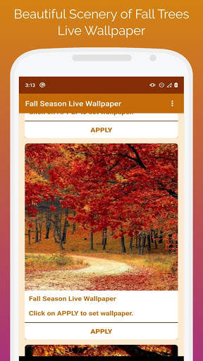 🍁🍁Fall Season 3D Live Wallpaper🍂🍂 screenshot 3