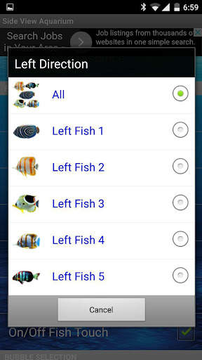 Aquarium Live Wallpaper Touch screenshot 10