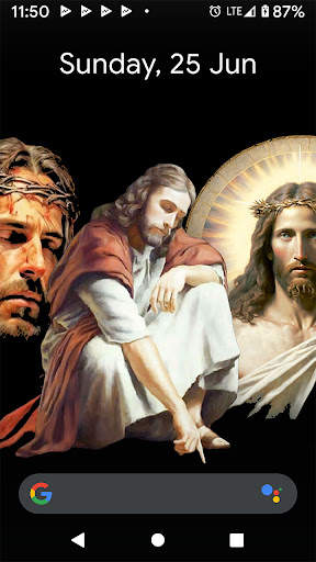 4D Jesus Christ Live Wallpaper screenshot 1
