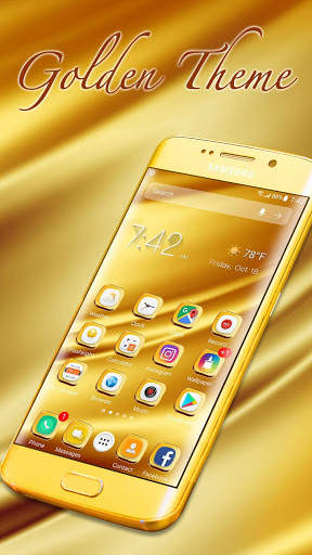 Tema Galaxy Launcher gratis screenshot 1