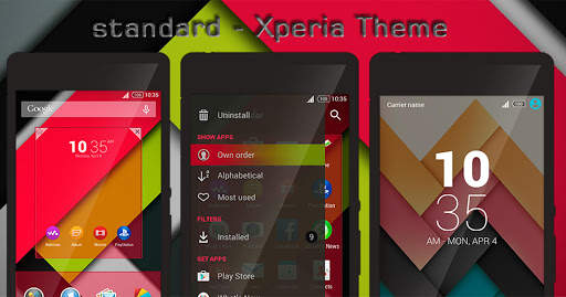 standard | Xperia™ Theme screenshot 1
