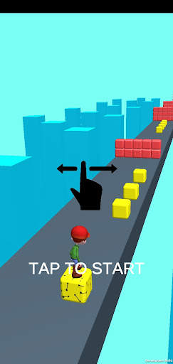 Stack Cube Surf 3D : kicko and super speedo screenshot 2