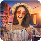 Blend My Photo - Artful Double Exposure Effect أيقونة