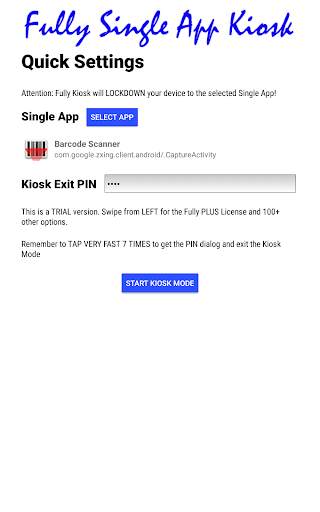 Fully Single App Kiosk screenshot 7