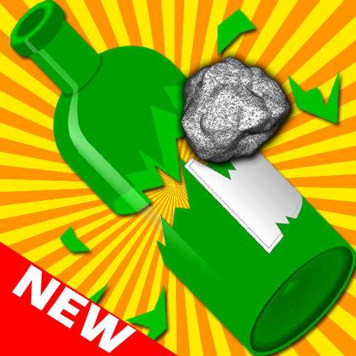 Stone Bottle Shooter : Shoot The Bottles 2021 icon