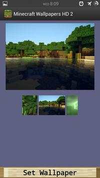 HD Wallpapers - Minecraft V2 screenshot 2