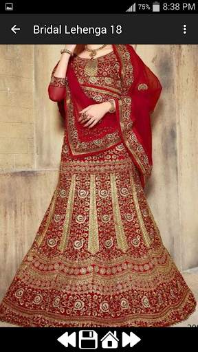 Bridal Lehenga Designs 2021 - Best Wedding Dresses screenshot 5