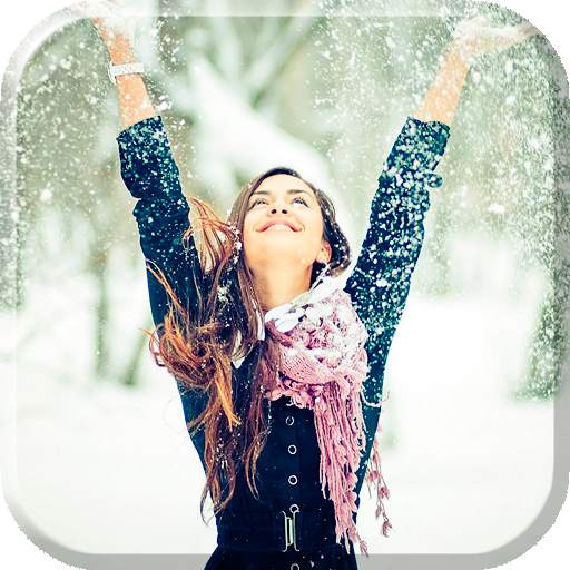 Falling Snow Live Wallpaper (live background) 16.0
