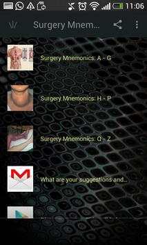 Surgery Mnemonics (Free) screenshot 2