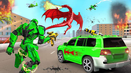 Flying Dragon Transform Robot screenshot 5