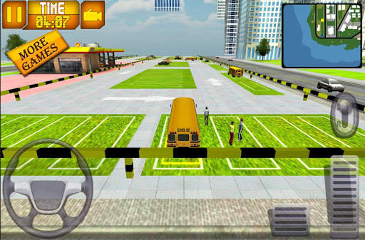 School Bus Pick Up Driving 3D screenshot 2