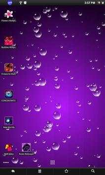 Water drops live wallpaper screenshot 2