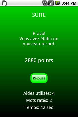 Chaine de Mots Lite screenshot 4