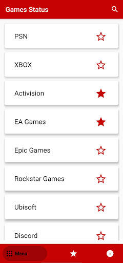 Games Status screenshot 1