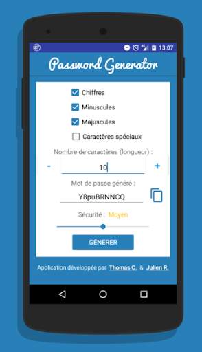Password Generator screenshot 1