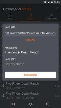 Downloader for VK screenshot 6