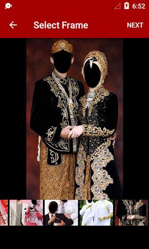 Hijab Wedding Couple Suit screenshot 7