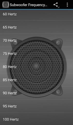 Subwoofer Frequency Test screenshot 2