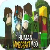 Human Minecraft Mobs Mod 1.0