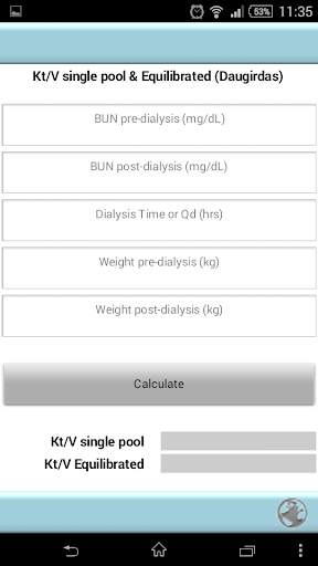 Dialysis Calculator screenshot 5