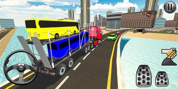 City Coach Bus Transport Truck Simulator 2019 screenshot 4