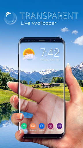 Transparent Screen and Background Simulated screenshot 1