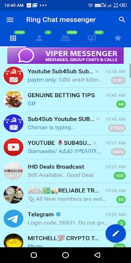 Ring Chat messenger screenshot 1