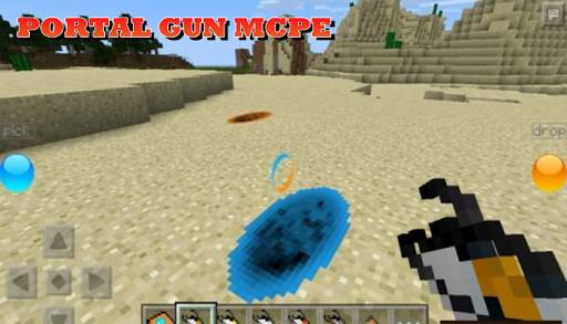 Portal Gun Mod MCPE screenshot 2