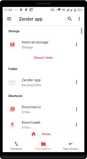 Zender file transfer & share screenshot 4