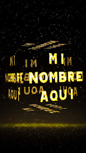 3D Mi Nombre Fondo Animado screenshot 6