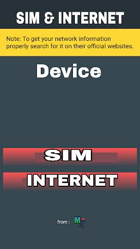 SIM And Internet Settings screenshot 2