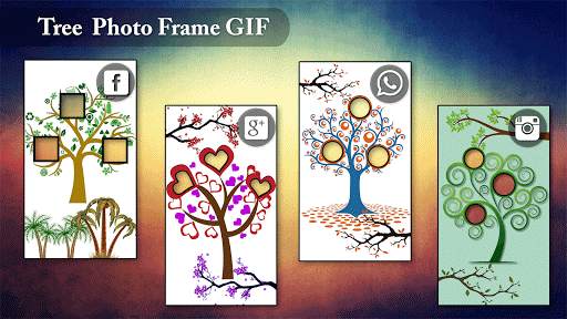 Tree Collage GIF Photo Frame Editor 2 تصوير الشاشة