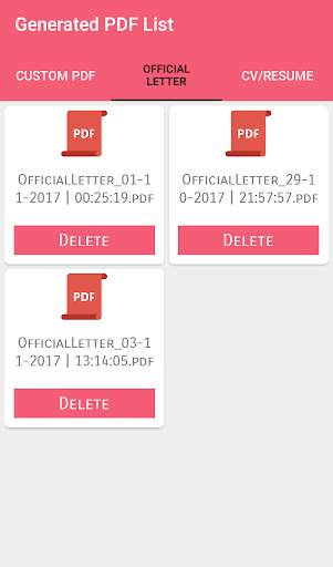 Pdf Writer screenshot 3