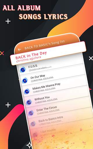 All Album Song Lyrics screenshot 3
