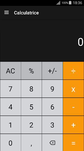 Calculatrice screenshot 2