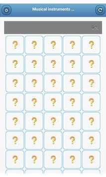 Musical instruments - quiz screenshot 4