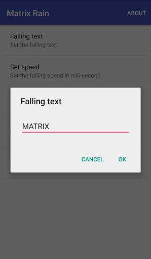 Matrix Rain Live Wallpaper screenshot 5