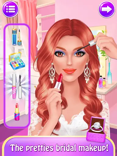 Wedding Makeup: Salon Games screenshot 3