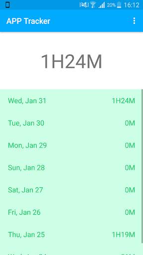 APP Tracker - Ad free, Clean, Screen time tracker screenshot 1