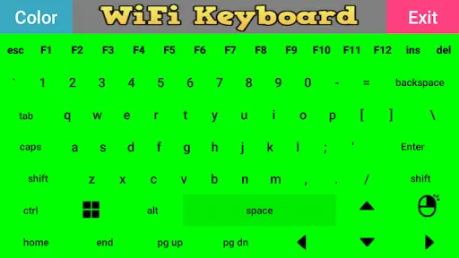 WiFi Keyboard - Wireless keyboard & Mouse for PC screenshot 6